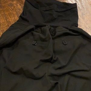 Comfy Maternity Black Slacks